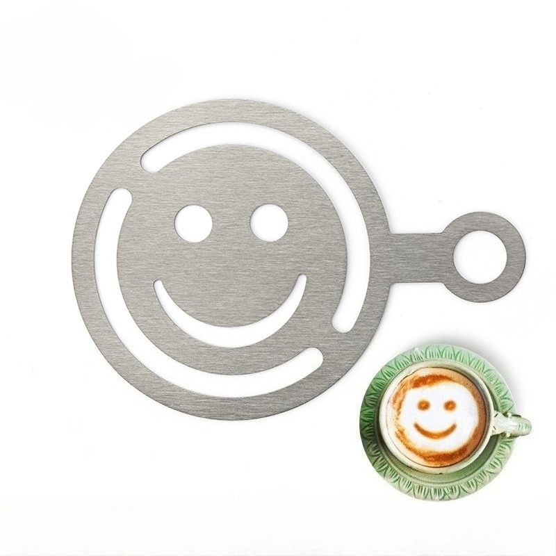 Plantilla de acero inoxidable  - Coffee Stencil Art reseña y precio