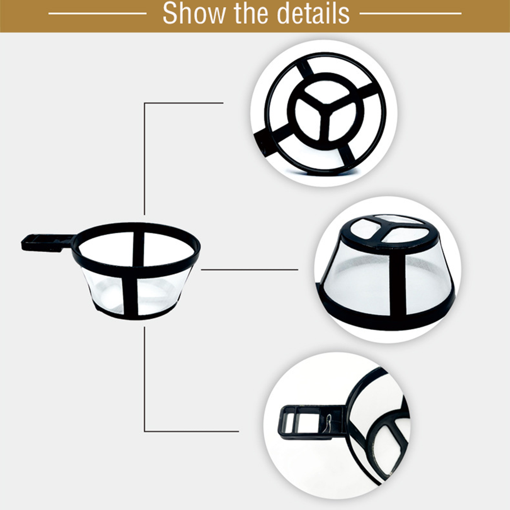 Filtro de olla de café reutili - Coffee Tea Spoon reseña y precio